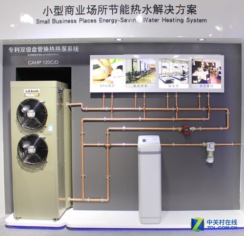 小型商業場所節能熱水解決方案