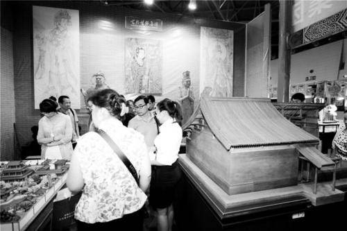 “太原佛博會”特色文化品牌展(圖2) 往屆太原佛博會現場。