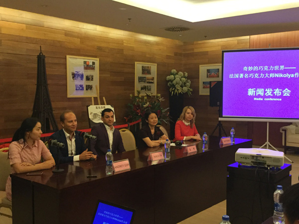 法國著名巧克力大師Nikolya作品展亮相中國(圖1) \