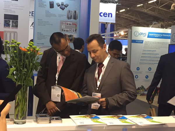 中核亮相法國(guó)核工展:與世界合作 促共贏發(fā)展(圖1) 中核亮相法國(guó)核工展:與世界合作 促共贏發(fā)展(圖1)