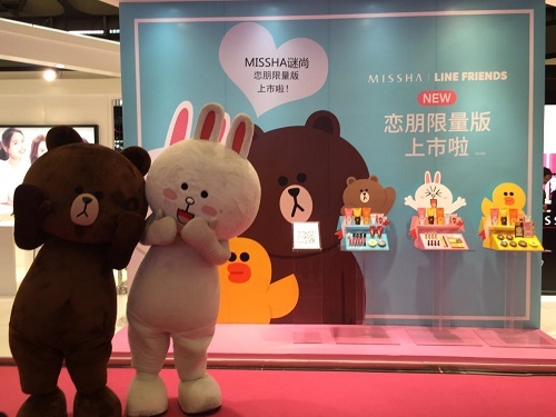 MISSHAxLINE限量版激萌突襲上海美博會(圖2)