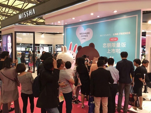 MISSHAxLINE限量版激萌突襲上海美博會(圖1)